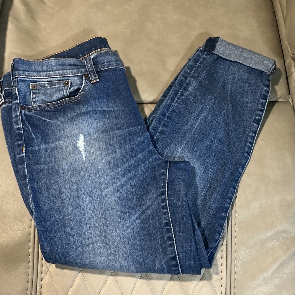 J. Crew Blue Ankle & Cropped Jeans